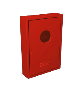 Abrigo de sobrepor para mangueiras 45 x 75 x17